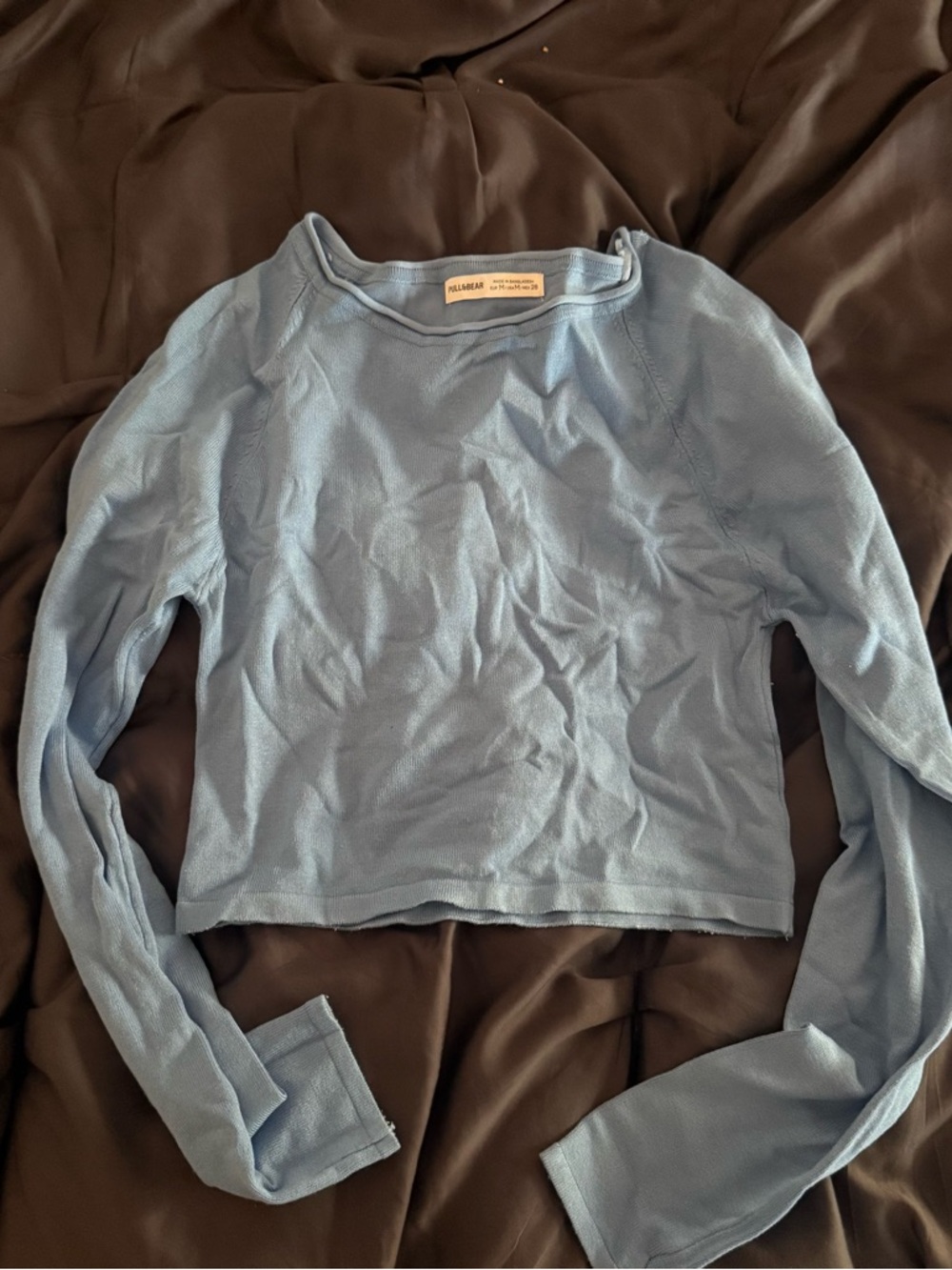 Pull & Bear Cropped Long Sleeve